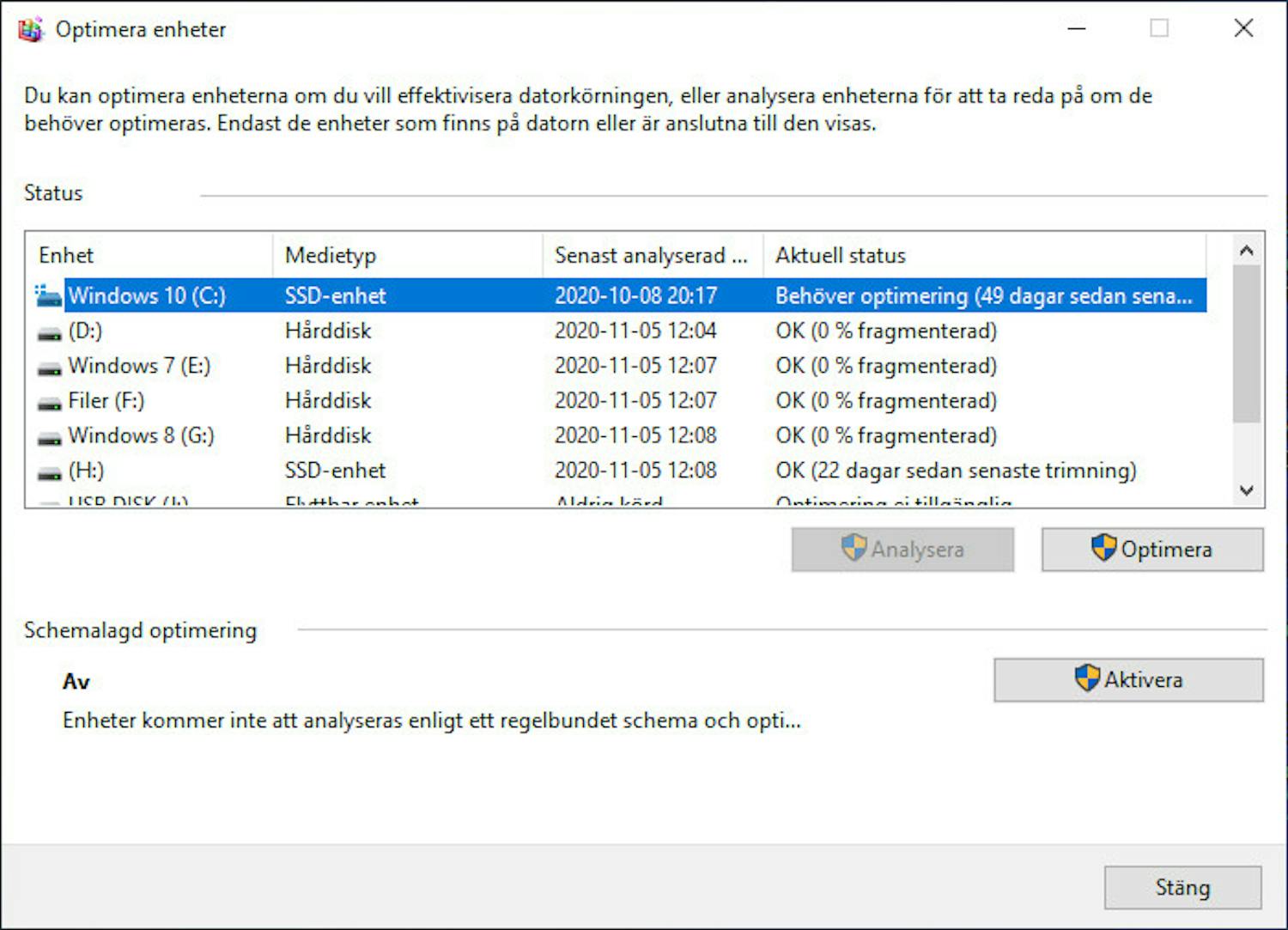 Steg 2 Hårddisk eller ssd?